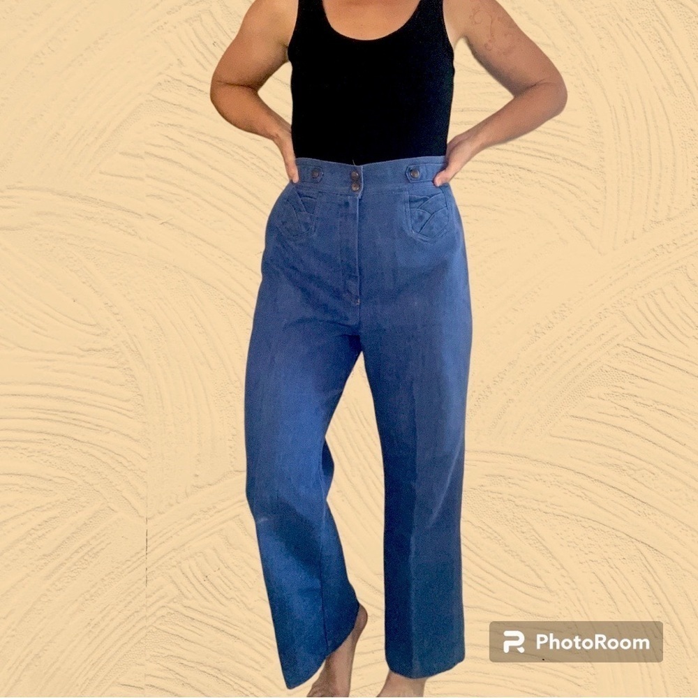 Vintage High Waisted Wide leg Jeans​​​​​​